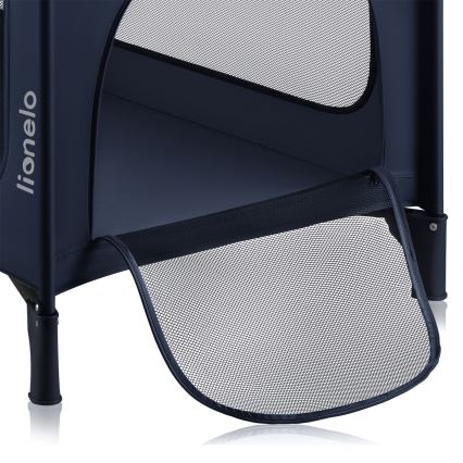 Lionelo - Reisbedje JASMIN EASY FOLD Marineblauw