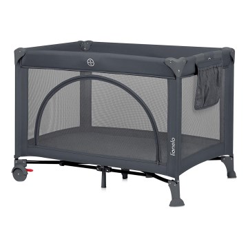 Lionelo - Reisbedje LAURA Grijs Beton