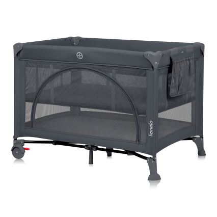 Lionelo - Reisbedje LAURA Grijs Beton