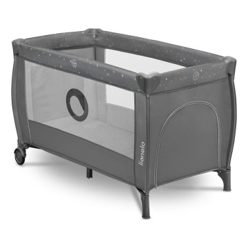Lionelo - Reisbedje STEFI PLUS Grijs Multicolor