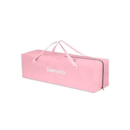 Lionelo - Reisbedje STEFI roze/grijs