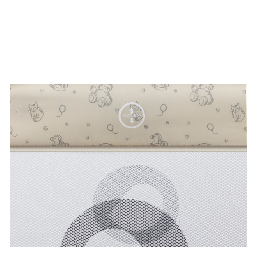 Lionelo - Reisbedje SVEN PLUS beige