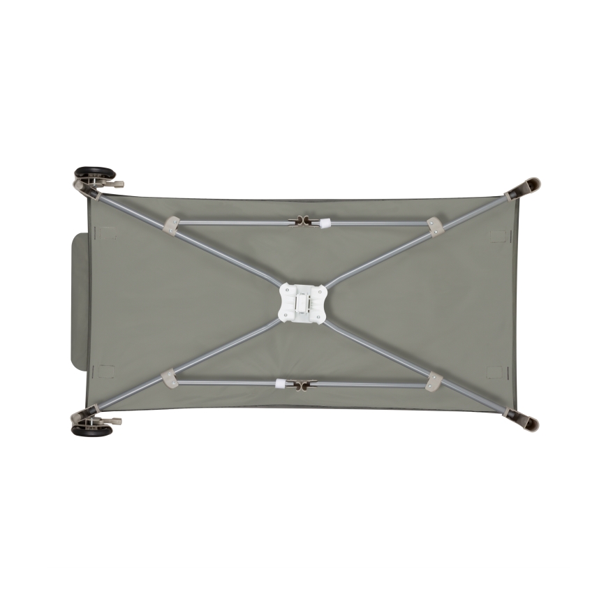 Lionelo - Reisbedje SVEN PLUS Beige olijfgroen