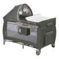 Lionelo - Reisbedje SVEN PLUS Beige Olive