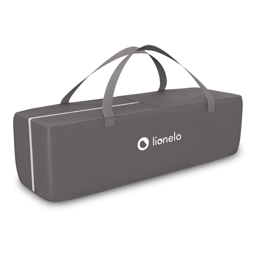 Lionelo - Reisbedje SVEN PLUS grijs