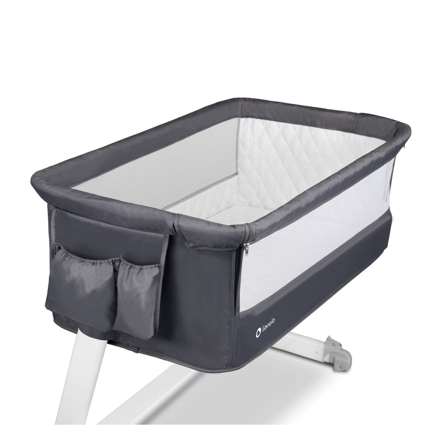 Lionelo - Reisbedje THEO Donkergrijs