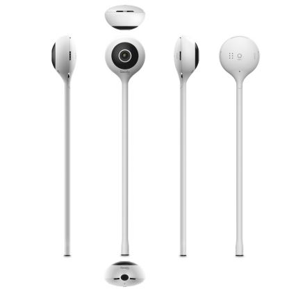 Lionelo - Slimme babyfoon BABYLINE SMART Wi-Fi Wit