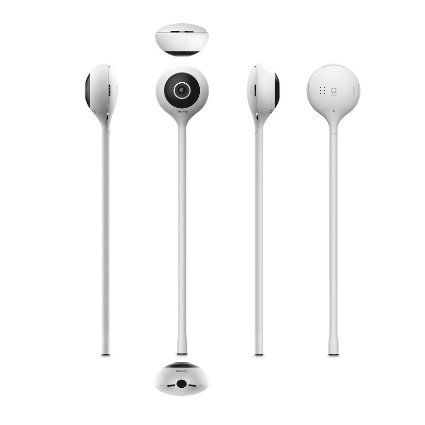 Lionelo - Slimme babyfoon BABYLINE SMART Wi-Fi Wit