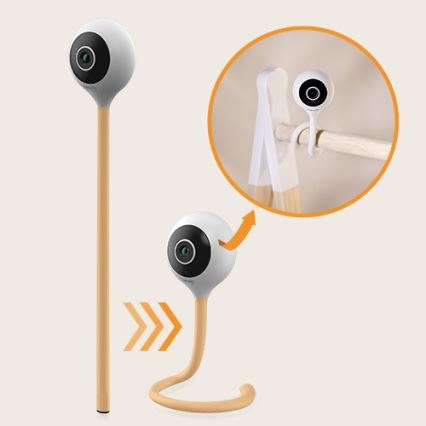 Lionelo - Slimme babyfoon BABYLINE SMART Wi-Fi Wit