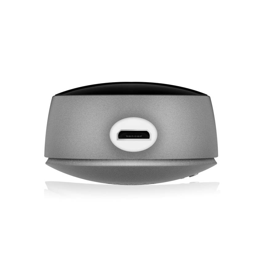 Lionelo - Slimme babyfoon BABYLINE SMART Wi-Fi Zwart