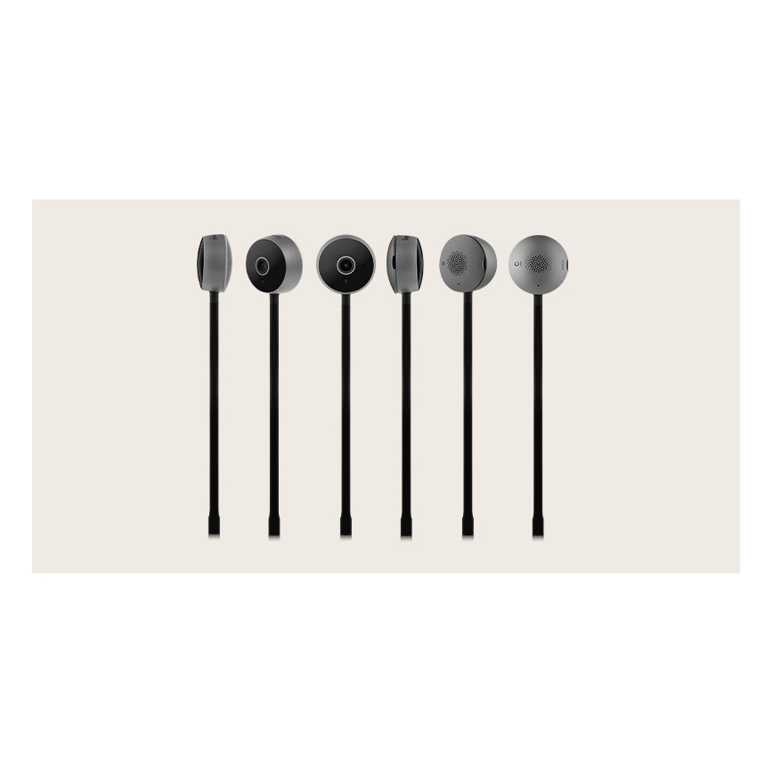 Lionelo - Slimme babyfoon BABYLINE SMART Wi‑Fi Zwart