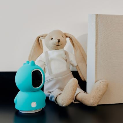 Lionelo - Slimme babyfoon BABYLINE VIEW Wi-Fi 5V Wit