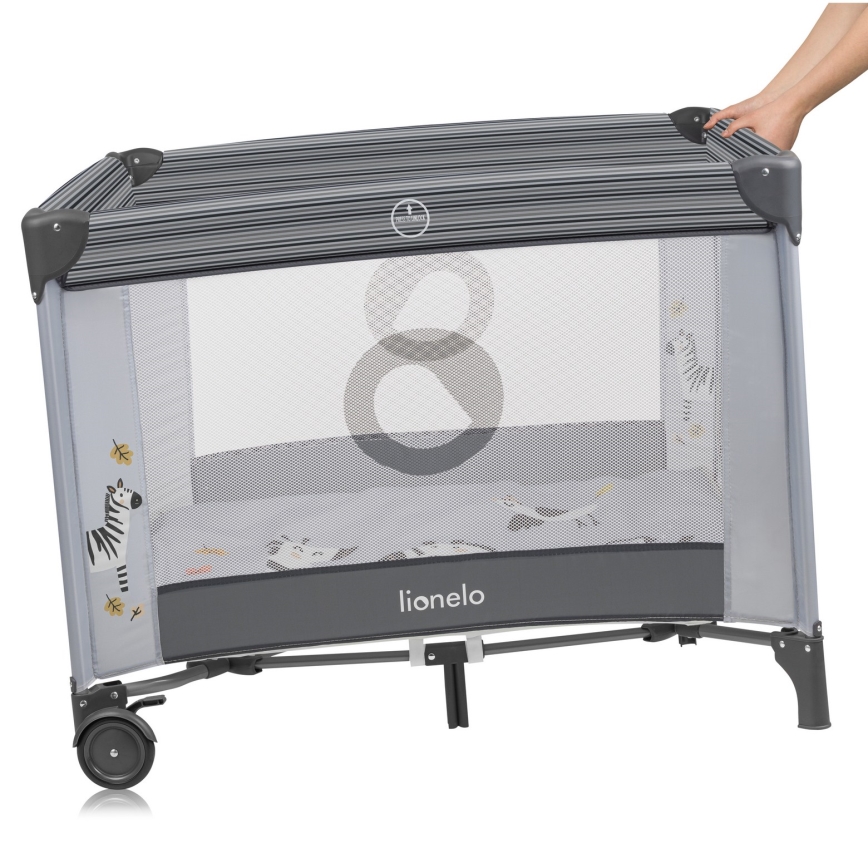 Lionelo - Speelbox BONNIE Steengrijs