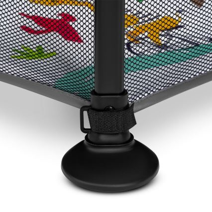 Lionelo - Speelbox ROEL Grijs Multicolor
