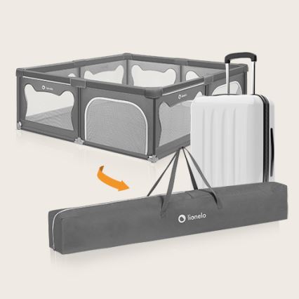 Lionelo - Speelbox WILLOW XL grijs