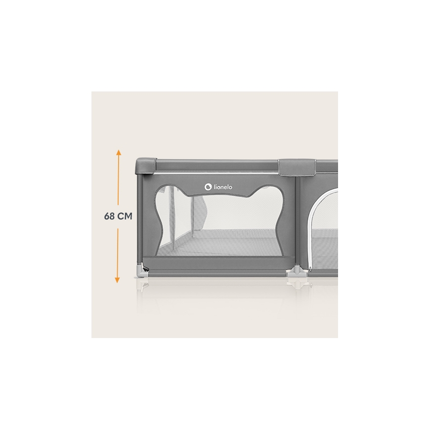 Lionelo - Speelbox WILLOW XL grijs