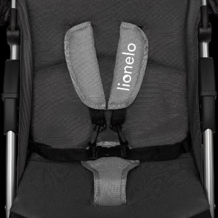 Lionelo - Sportieve buggy EMMA PLUS zwart