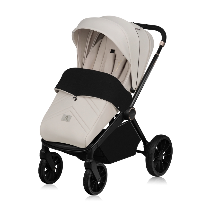 Lionelo - Sportieve buggy MIKA PLUS Beige Sand
