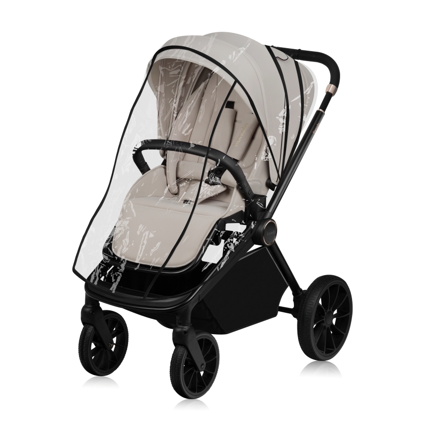 Lionelo - Sportieve buggy MIKA PLUS Beige Sand