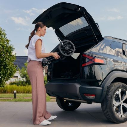 Lionelo - Sportieve buggy MIKA PLUS Roestbruin