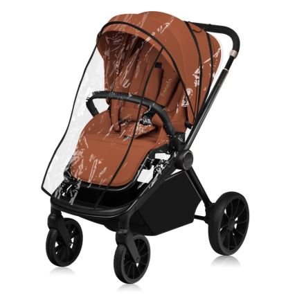 Lionelo - Sportieve buggy MIKA PLUS Roestbruin