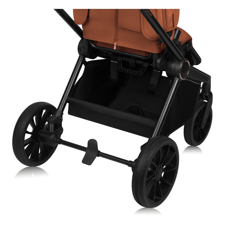 Lionelo - Sportieve buggy MIKA PLUS Roestbruin