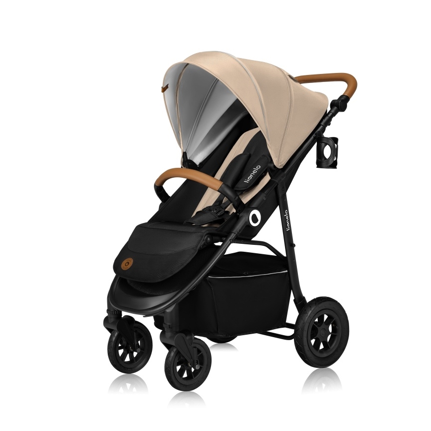 Lionelo - Sportieve buggy NATT Beige Sand