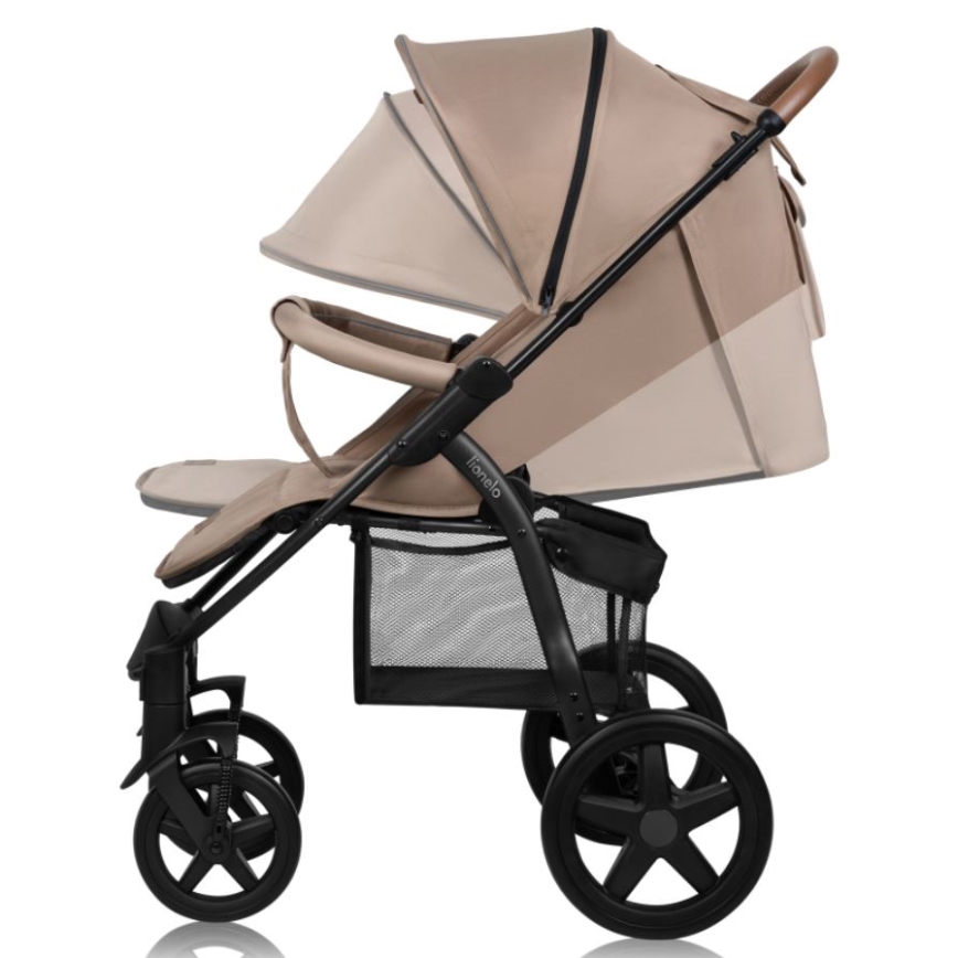 Lionelo - Sportieve kinderwagen ANNET PLUS beige