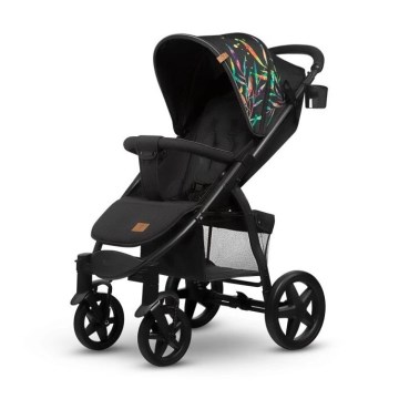 Lionelo - Sportieve kinderwagen ANNET PLUS zwart