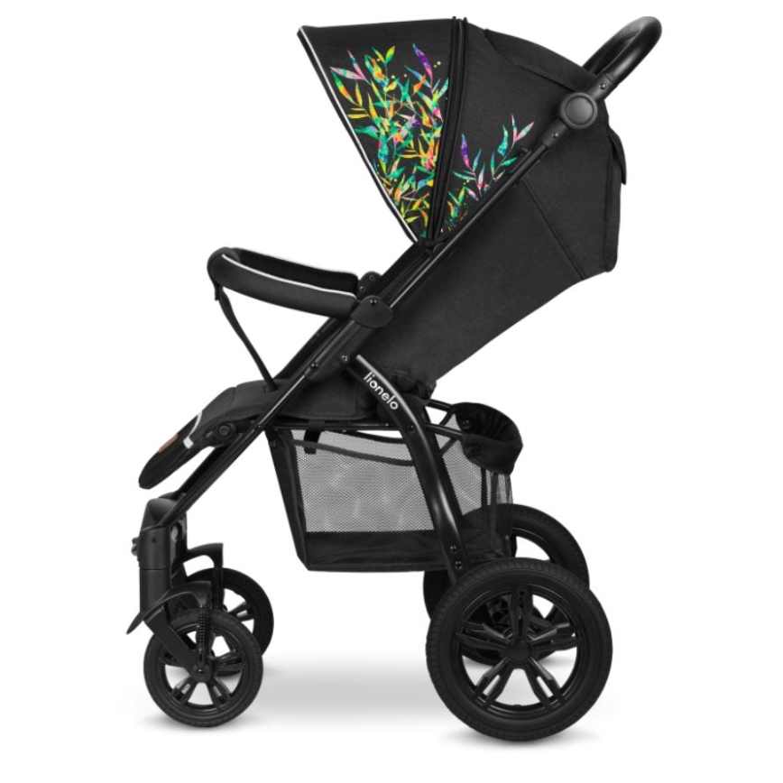 Lionelo - Sportieve kinderwagen ANNET TOUR zwart/groen