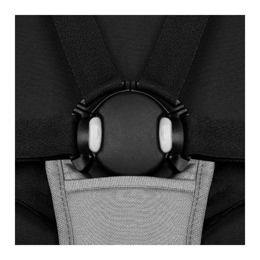 Lionelo - Sportieve kinderwagen AZURA zwart/grijs