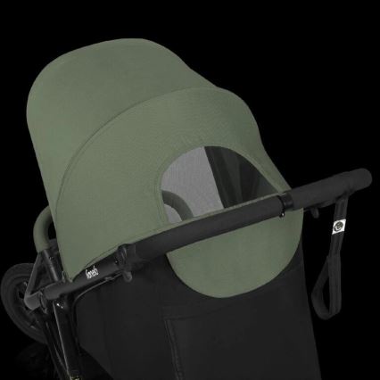 Lionelo - Sportieve kinderwagen AZURA zwart/groen