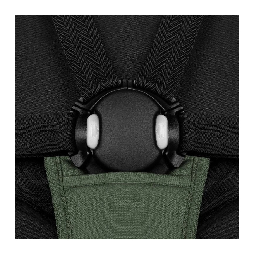 Lionelo - Sportieve kinderwagen AZURA zwart/groen