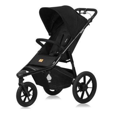 Lionelo - Sportieve kinderwagen AZURA zwart