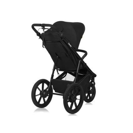 Lionelo - Sportieve kinderwagen AZURA zwart