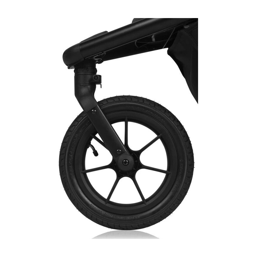 Lionelo - Sportieve kinderwagen AZURA zwart