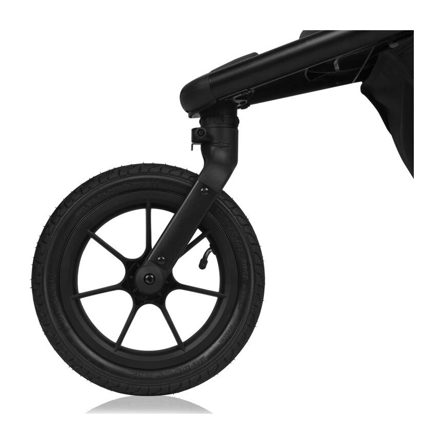 Lionelo - Sportieve kinderwagen AZURA zwart