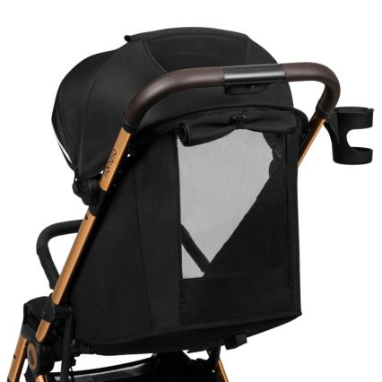 Lionelo - Sportieve kinderwagen CLOE zwart/goud