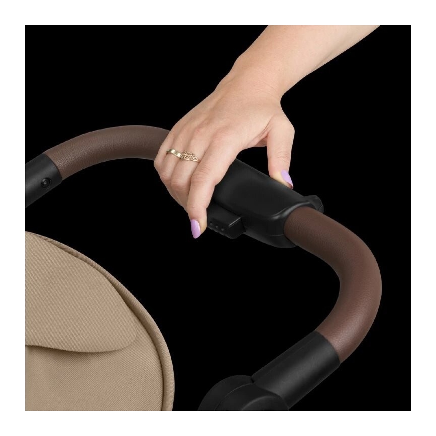 Lionelo - Sportieve kinderwagen EMMA ONE, beige