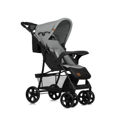 Lionelo - Sportieve kinderwagen EMMA PLUS grijs/zwart