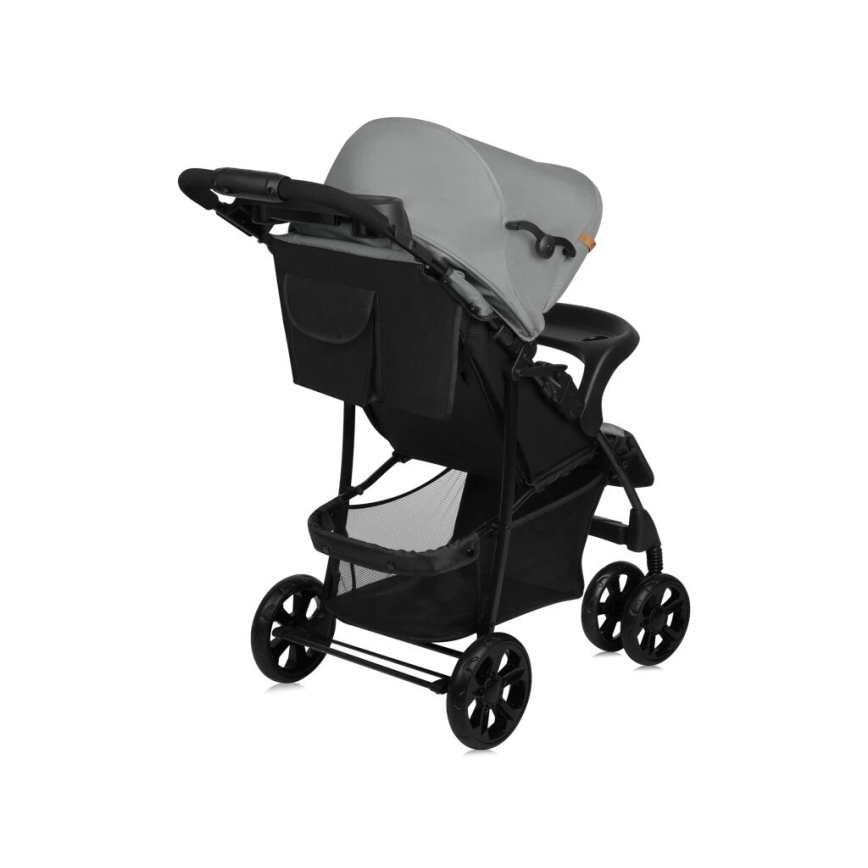 Lionelo - Sportieve kinderwagen EMMA PLUS grijs/zwart