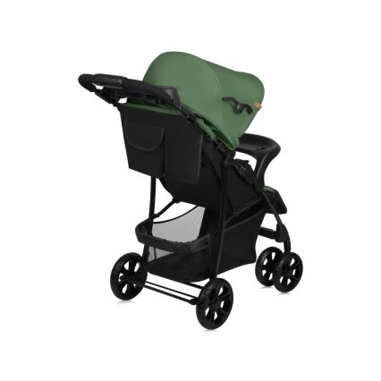 Lionelo - Sportieve kinderwagen EMMA PLUS groen/zwart