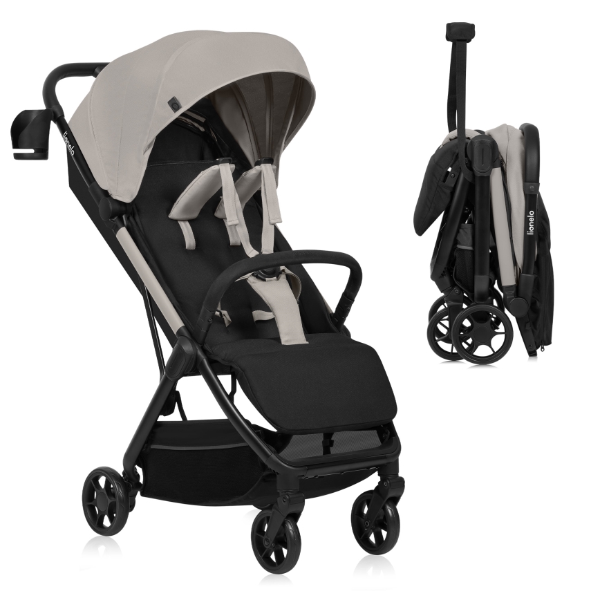 Lionelo - Sportieve kinderwagen JULIE AIR Beige Sand