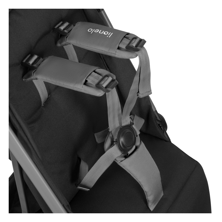 Lionelo - Sportieve kinderwagen JULIE AIR Grey Stone