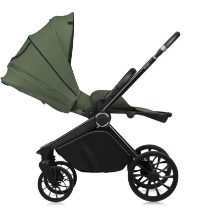Lionelo - Sportieve kinderwagen MIKA PLUS Green Olive