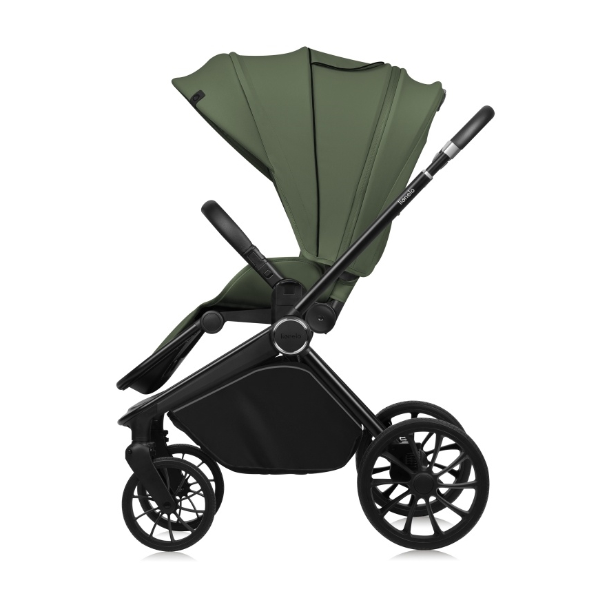 Lionelo - Sportieve kinderwagen MIKA PLUS Green Olive