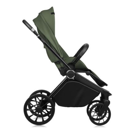 Lionelo - Sportieve kinderwagen MIKA PLUS Green Olive