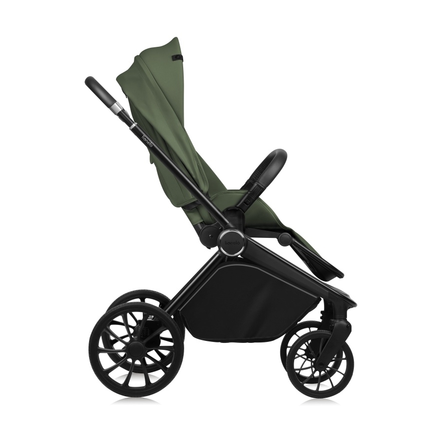 Lionelo - Sportieve kinderwagen MIKA PLUS Green Olive