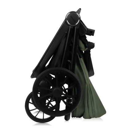Lionelo - Sportieve kinderwagen MIKA PLUS Green Olive