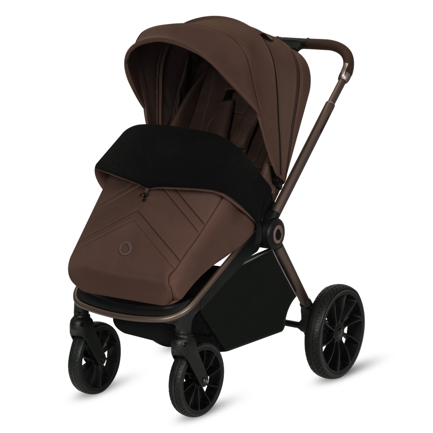 Lionelo - Sportieve kinderwagen MIKA PLUS Mocha Mousse
